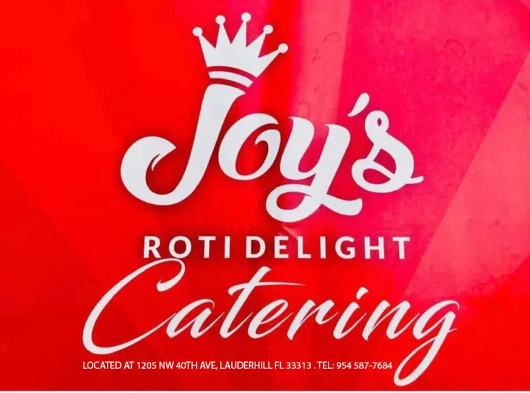 Joys Roti Delight. The Best in West Indian Food.